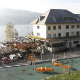 Kinderspielplatz beim Seehotel Delphin in Meisterschwanden.