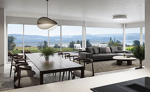 Projekt: Terrassenwohnung in Boniswil