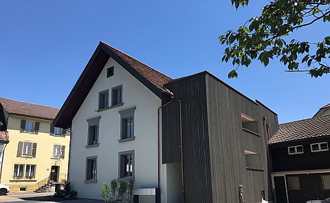 Treppenhaus und Loggia
